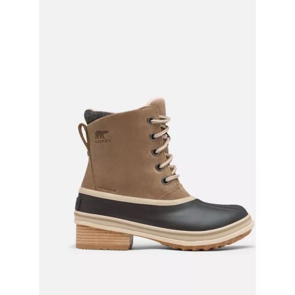 NWT Sorel Women's Slimpack III Lace Winter Waterproof Rain Snow Boots size 8.5 - Picture 2 of 6